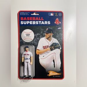 Super7 MLB Baseball Superstars CHRIS SALE 3.75 Figure Boston Red Sox  NEW IN BOX
